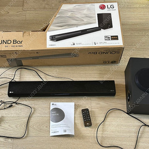 LG 사운드바 SJ2 판매합니다. 상태좋음