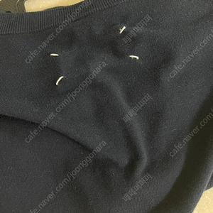 (가격내림) 정품 메종 마르지엘라 여성 가디건 xs 네이비