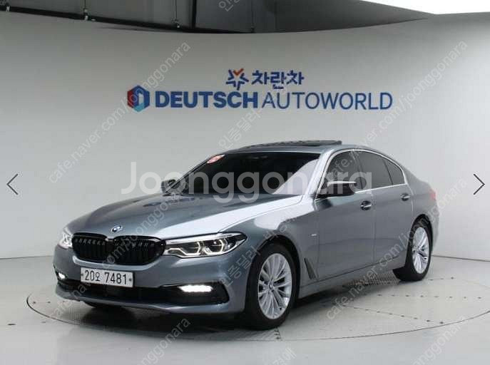 중고차 BMW 5시리즈(7세대) 520d 럭셔리 라인스...--0
