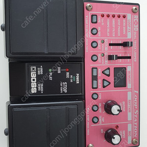 boss rc-30 (루프스테이션) + boss fs-5u (풋스위치)