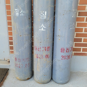 질소통 큰거 3개