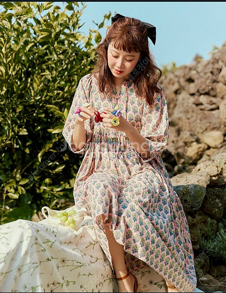 써스데이아일랜드 원피스 s사이즈--1