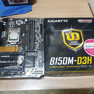 기가바이트b150m-d3h,삼성4g+4g.킹덤m.2ssd512g.cpug3930.보드귀속윈도우10인증