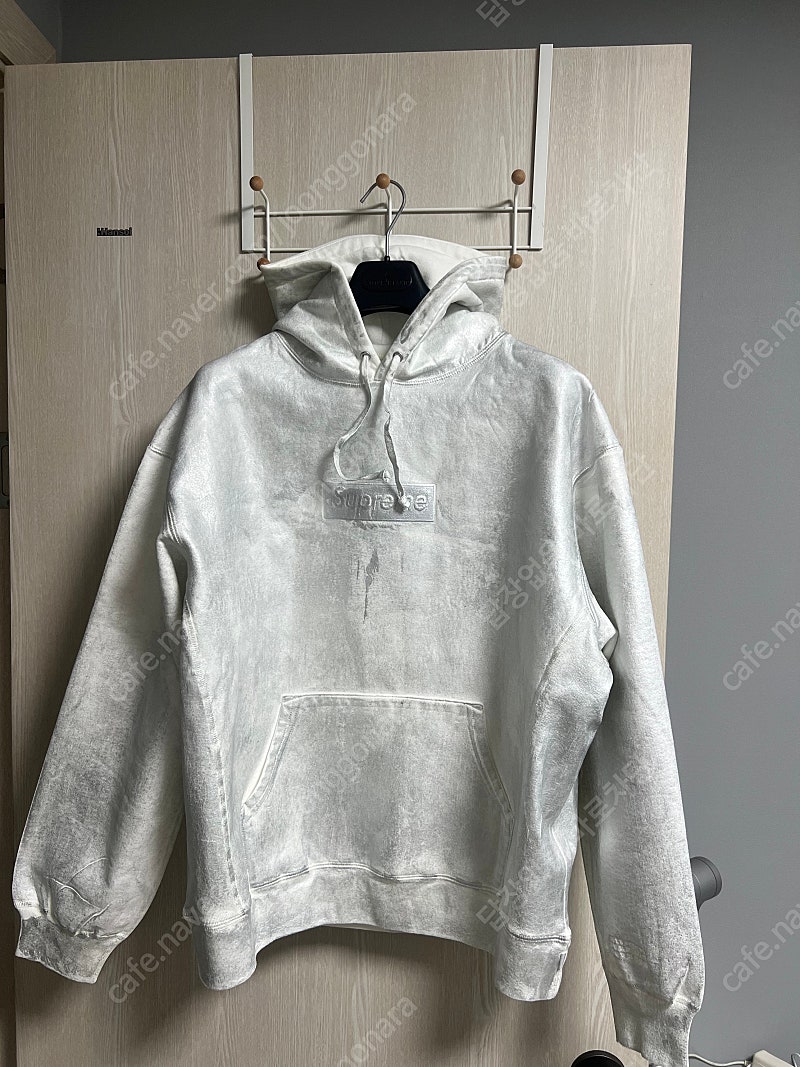 [새상품,정품] 24SS 슈프림 x MM6 메종 마르지엘라 박스로고 후드