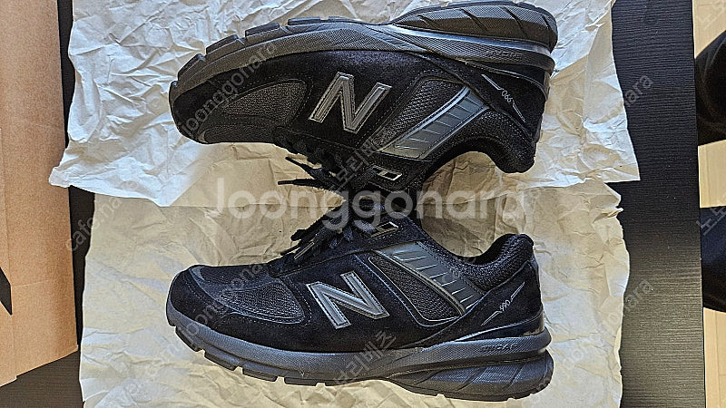 뉴발란스 990 V5 트리플블랙 Made in USA ...--0