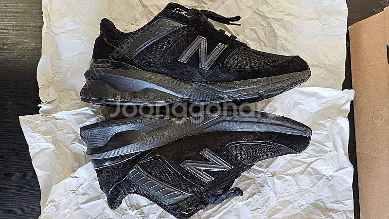 뉴발란스 990 V5 트리플블랙 Made in USA ...--3