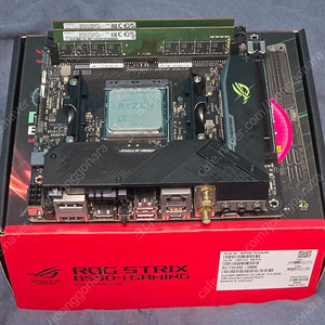 asus b550i strix / amd 5800x