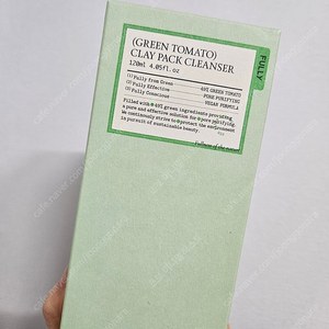 풀리 그린 토마토 클레이 팩 클렌저 120ml