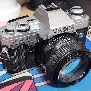 미놀타 X-300 + MD 50mm F1.4 필름카메라 + 렌즈 50.4