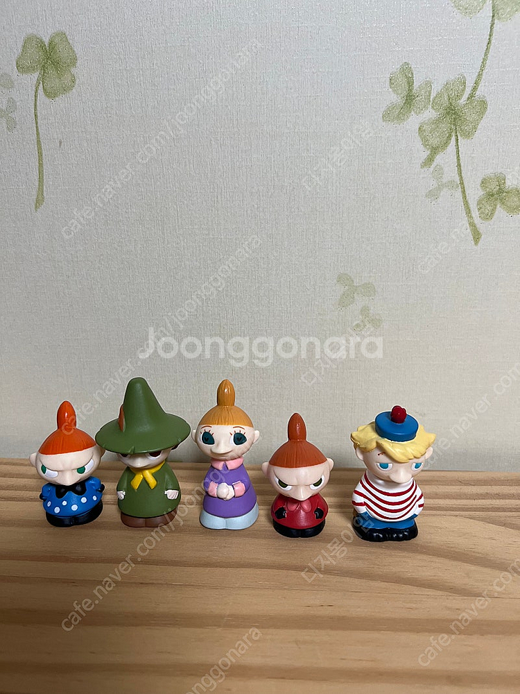 무민손가락인형 피규어세트--2