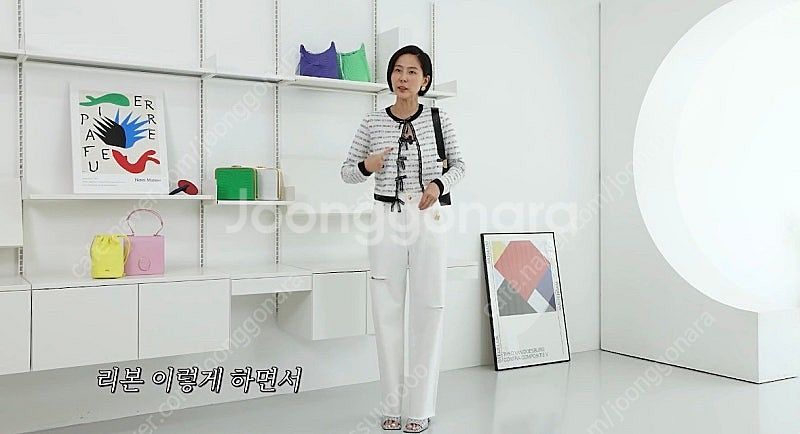 eenk 잉크 김나영 박제니 리본 레터링 가디건 S--1