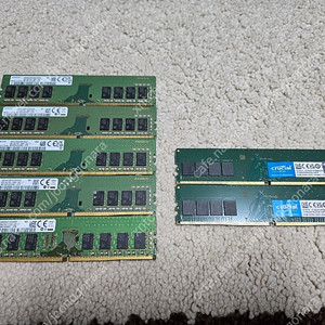 삼성전자, 마이크론 램 메모리 DDR4 8GB 8기가 총 7개 (8×2 16기가)