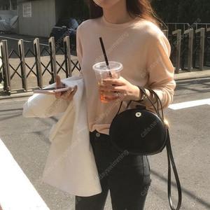 시어드 fresh knit apricot