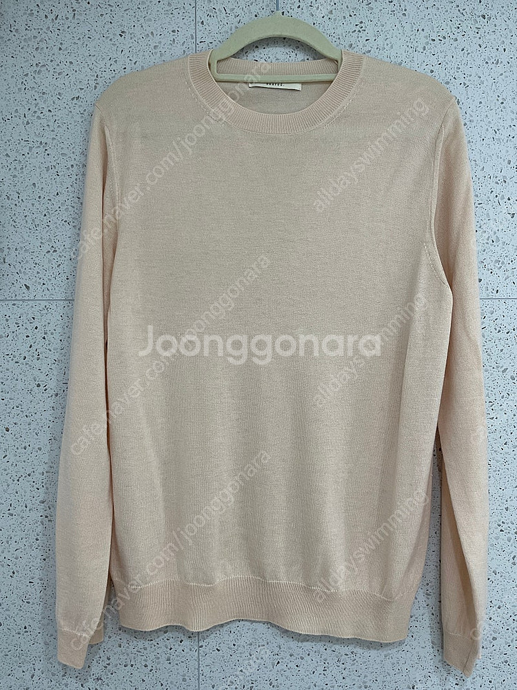 시어드 fresh knit apricot--1