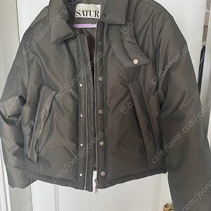 세터/투톤덕다운패딩 글리터브라운/XL