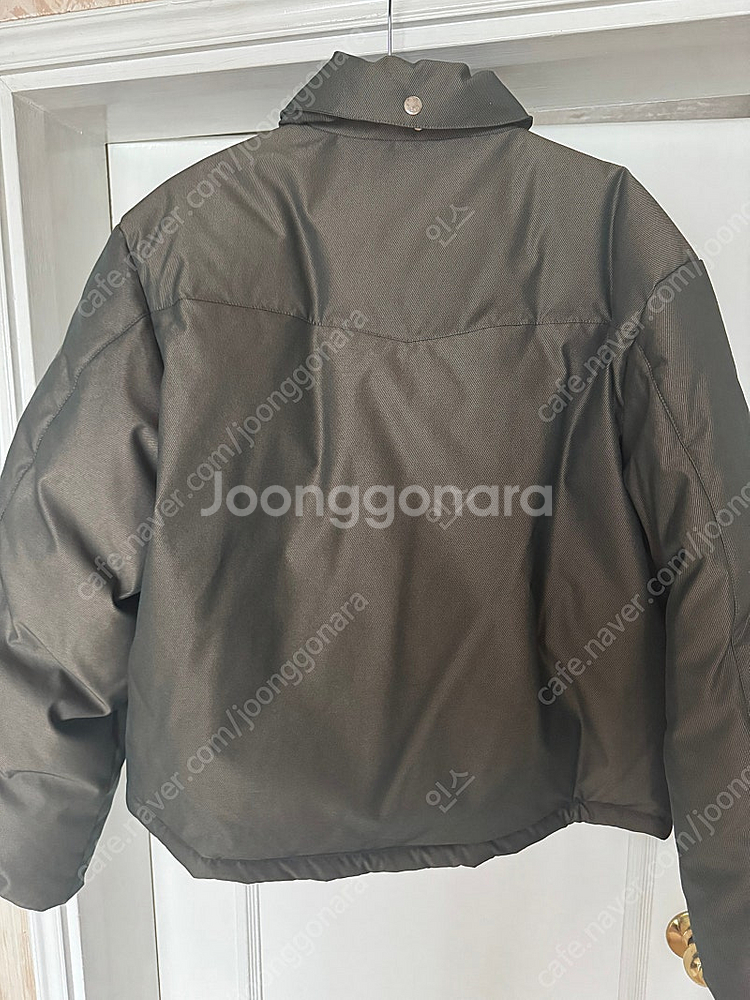세터/투톤덕다운패딩 글리터브라운/XL--2
