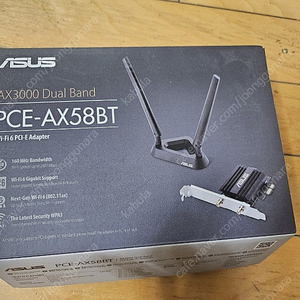 아수스 와이파이6 PCI-E 어댑터