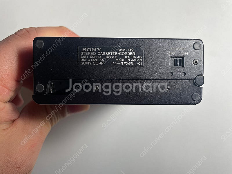 Sony 워크맨 WM-R2 카세트 레코더 (정상작동품)--4