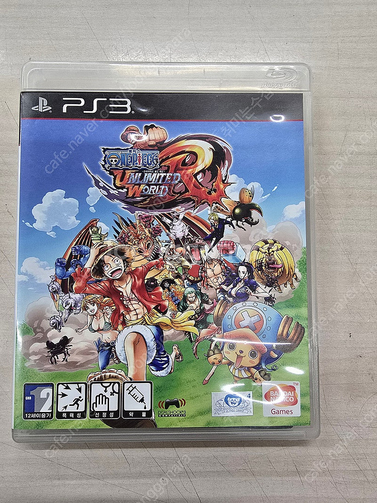 # 플스3(PS3) "원피스 언리미티드 월드 레드" 판매합니다.--0