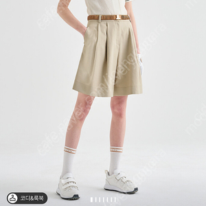 랑방블랑 여성 버뮤다 팬츠