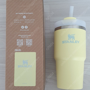 스탠리 퀀처 텀블러 591ml 새상품 팝니다
