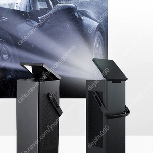 [상태 좋아요] LG 120인치 4K 시네빔프로젝터 HU80KA + 스크린 2개 + 스크린 거치대 판매합니다.