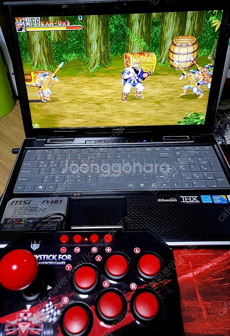 오락실 노트북,i5 램 8기가 128기가 SSD,조이스...--6