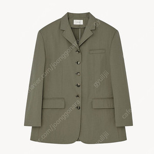 문달 버튼자켓 카키 button jacket in khaki / 얼바닉 낫띵리튼 아모멘토 에토스 샵엠 샵레터 투티에 파크투 리본빛 더바넷 네세서리 le17 Ifm urbanic
