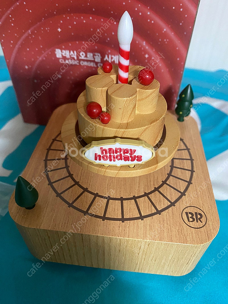 배스킨라빈스 오르골 시계--0