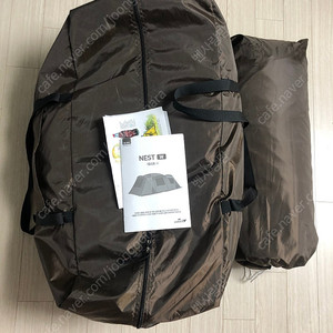 코베아 네스트 W 리빙쉘텐트 브라운