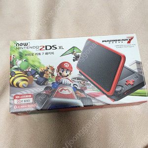 2ds 마리오카트7 국내정발 기기 박스셑