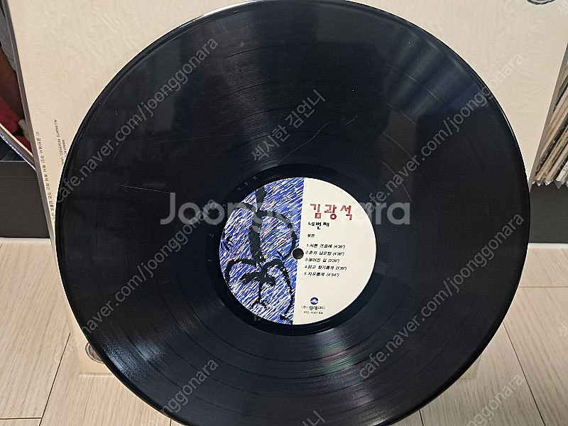 LP..김광석4집 초반(1994년)일어나--4