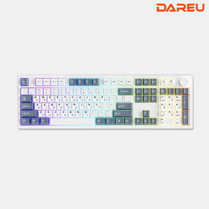 다얼유 ek106pro 베어본+ 키캡 판매(화이트)