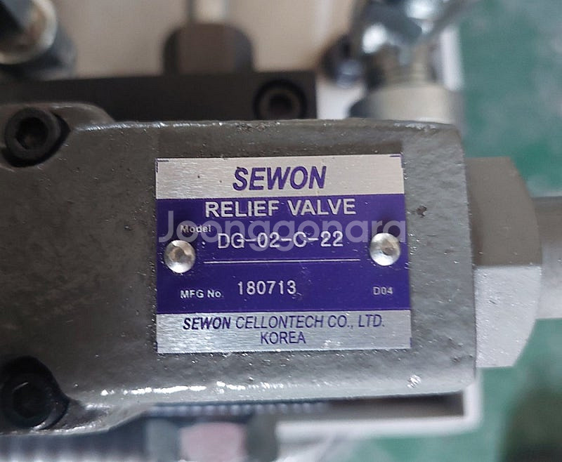 유압유니트 5마력 (3.7kw) 3상 440V (308...--9