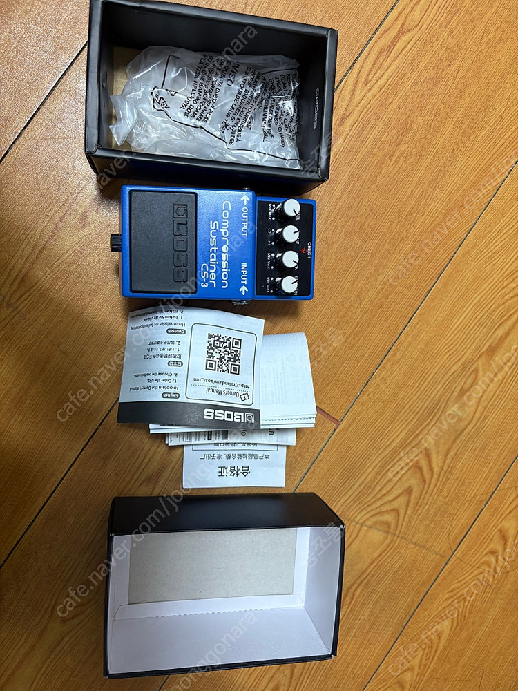 BOSS CS-3 컴프레서 서스테이너 이펙터페달--4