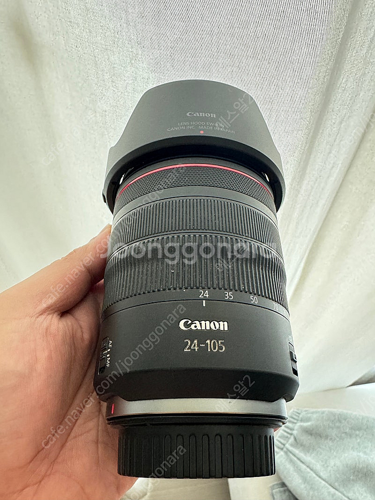 캐논 Eos r, 캐논 rf 24-105 f4--0