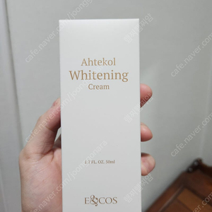이엔코스 아테콜 화이트닝 크림 팝니다.