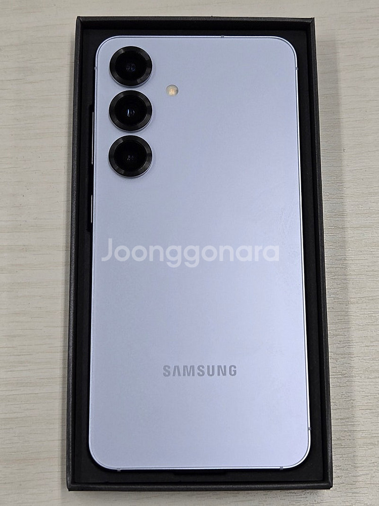 갤럭시 S25 아이스블루색상 256용량 새상품컨디션 초...--0