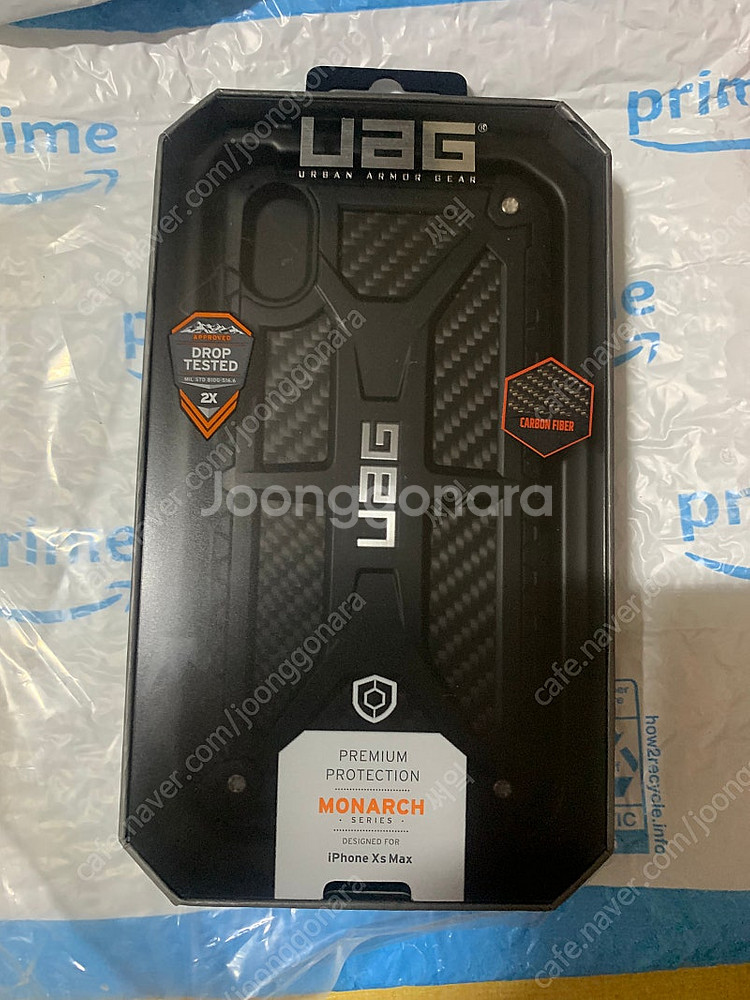 UAG 아이폰xs MAX 케이스 모나크 carbon f...--1