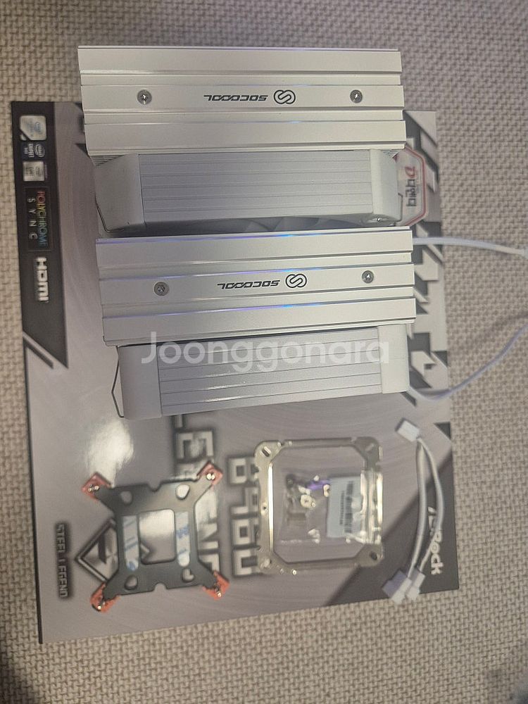 쓰리알 시스템 공냉쿨러 RC1900 팝니다--3