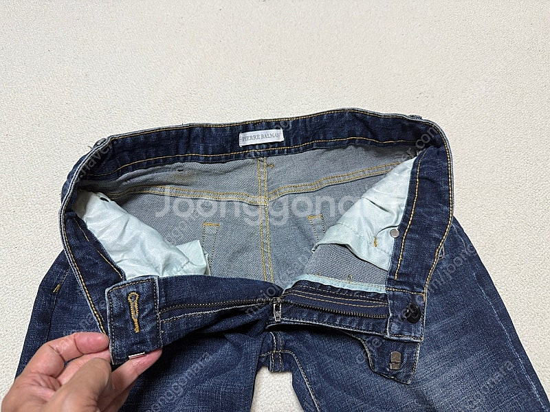 피에르 발망 청바지 남성용 32인치 판매합니다--4