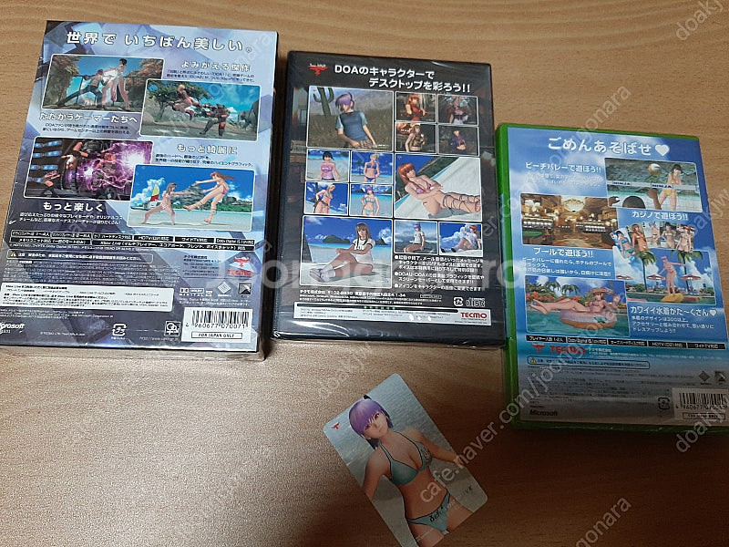 XBOX DOA 데드오어 얼라이브 미개봉--2