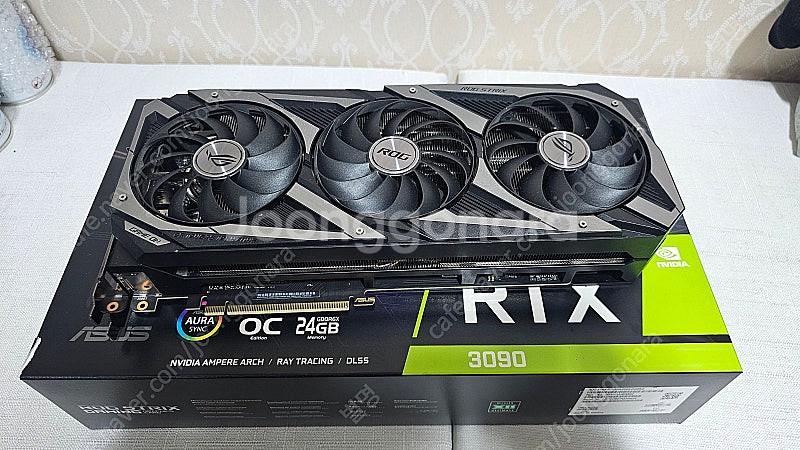 geforce RTX 3090 로그스트릭스 oc 그래픽...--0