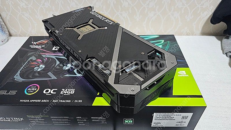 geforce RTX 3090 로그스트릭스 oc 그래픽...--3
