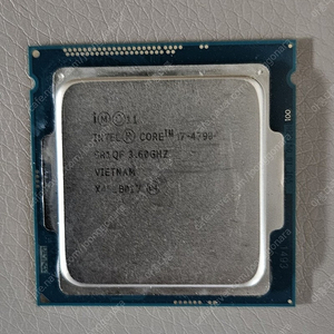 인텔 4th 하스웰 4790 3.6g cpu 팔아요