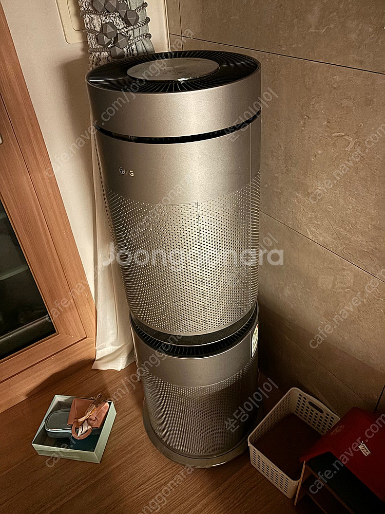 LG 퓨리케어 공기청정기+정품필터(7만원,새것)--0
