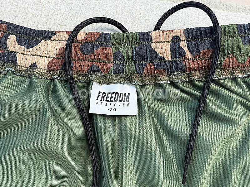 프리덤 올라잇 왓에버 카모 메쉬쇼츠 2xl 판매--4