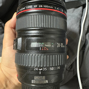 캐논 EF 24-105mm 렌즈+UV렌즈