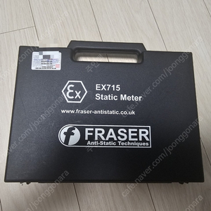 방폭형 정전기 측정기 ex715 fraser