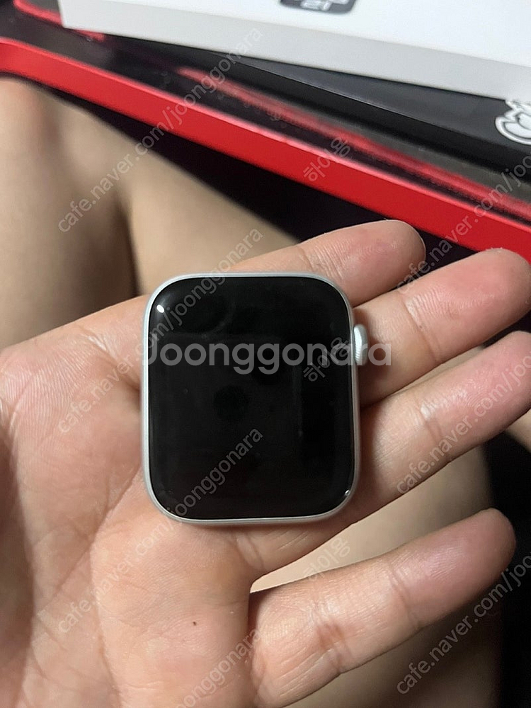 급처 애플워치 se 2세대 44 실버--1